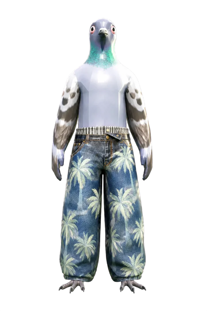 pigin standing there